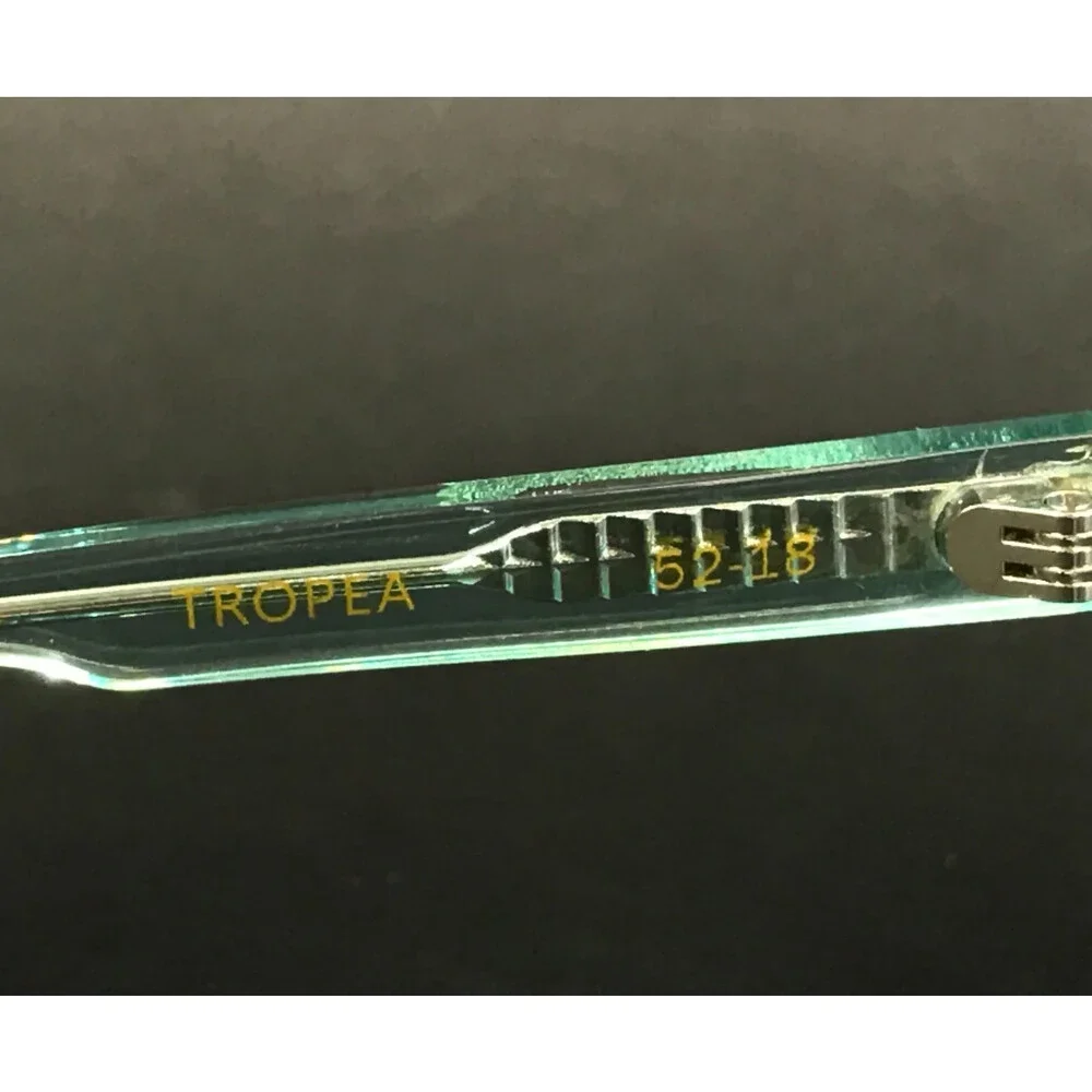 Alfred Kerbs Eyeglasses Frames TROPEA TQ Turquoise Clear Transparent 52-18-135